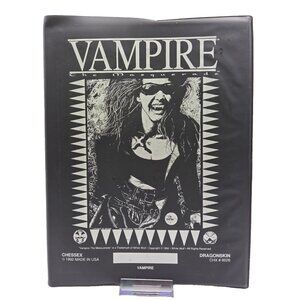 White Wolf Vampire The Masquerade WW2002  2nd Ed 1st Printed Vinyl Cover 1992 VG